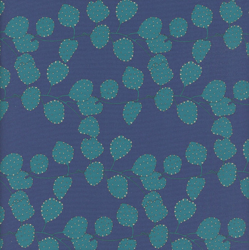 Windham Fabrics Sunshine Sally Kelly Peony Park Indigo - Hancock's